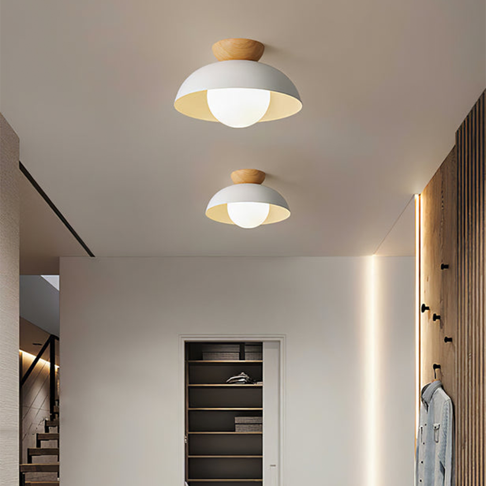 Nordic Dome Ceiling Light | Modern Minimalist Design