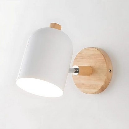Drelis Wandleuchte | Skandinavisches Holz Minimalistisches Design