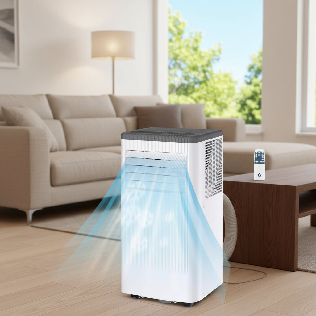 Condizionatore d'Aria Portatile Ventilatore Raffreddante Deumidificatore