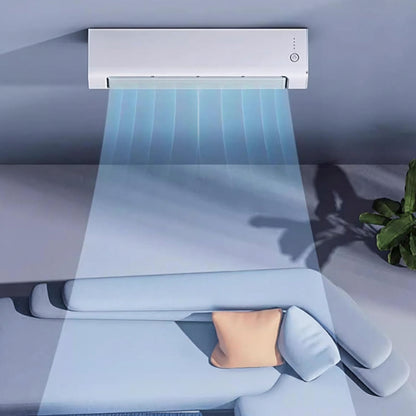 Aer condiționat portabil cu ventilator, telecomandă, răcitor montat pe perete