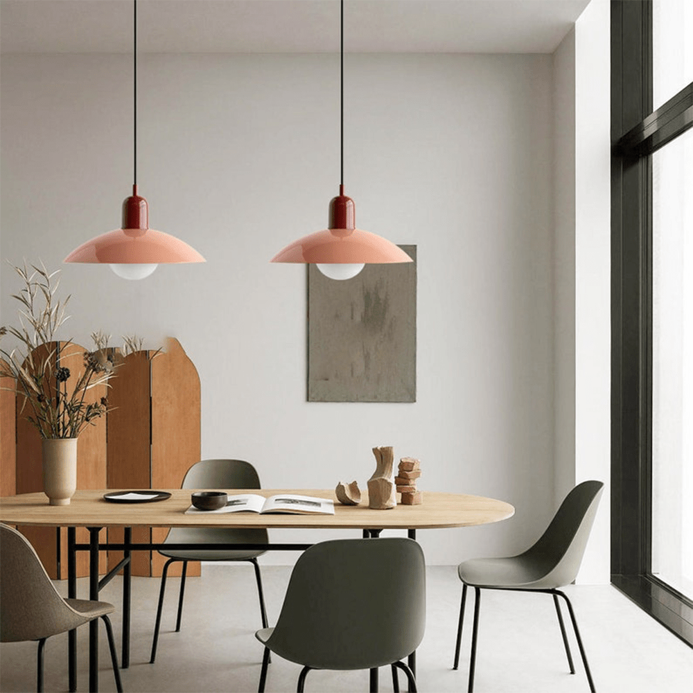 Macaron Bauhaus Pendel | Moderne Farverig Loftlampe