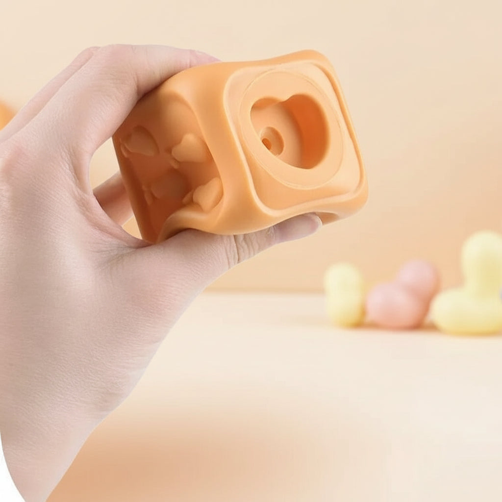 Børns Staplet Legetøj Sensory Teething Terninger Uddannelsesblokke