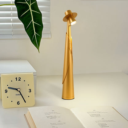 Lampă de pălărie LED reîncărcabilă modernă | Lumină de birou cu atingere creativă