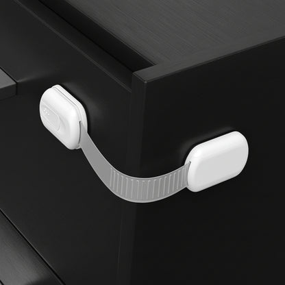 Cabinet Locks Child Safety Adhesive Strap Lock Drawer Door