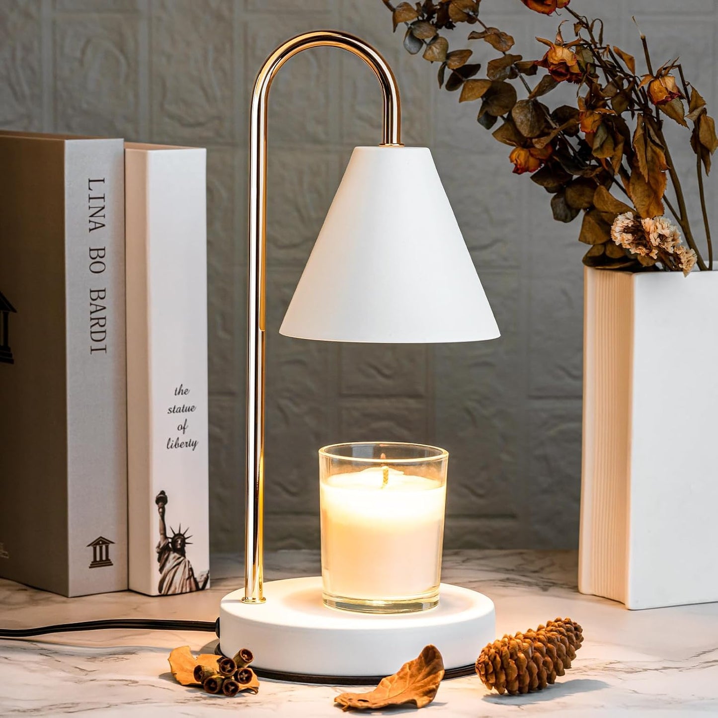 Kerzenlampe Elektrische Wachs-Schmelz-Tischleuchte