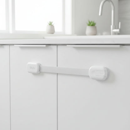 Cabinet Locks Child Safety Adhesive Strap Lock Drawer Door