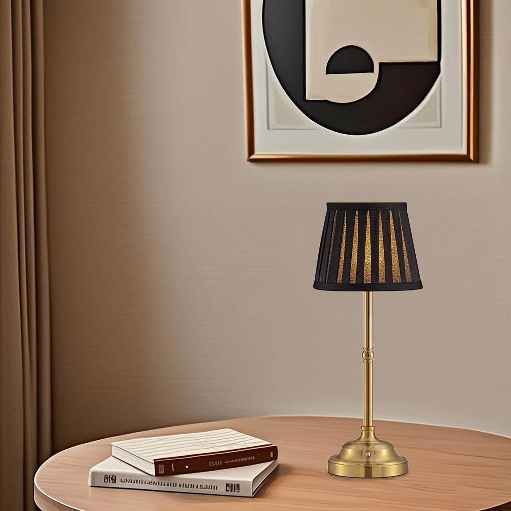Cordless Vintage Table Lamp | Rechargeable Touch LED Light