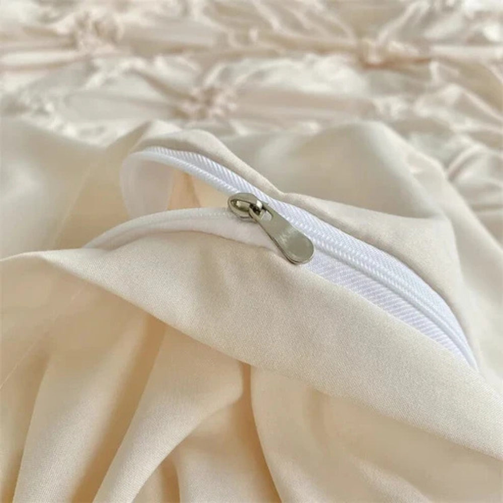 Ruffle Flower Quilt Cover Set - Image 7