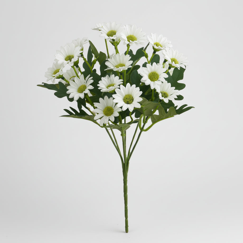 Ramo de margaritas artificiales para el Día de la Madre, centro de mesa decorativo