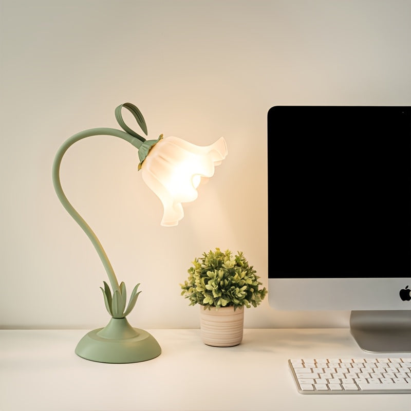 Lámpara de mesa floral | Alimentada por USB