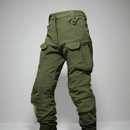 Giacca e pantaloni tattici da uomo per esterni, robusti, con molte tasche e cappuccio