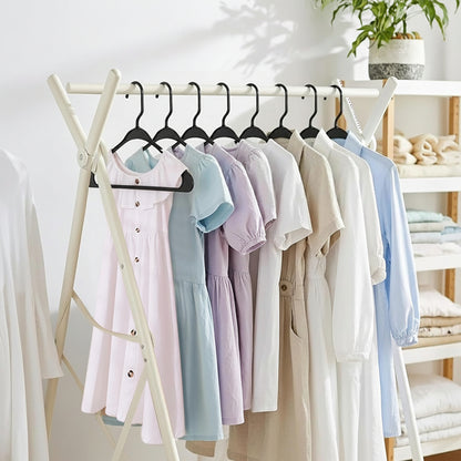 Clothes Hangers Plastic Set Heavy Duty Slim Closet Organizer