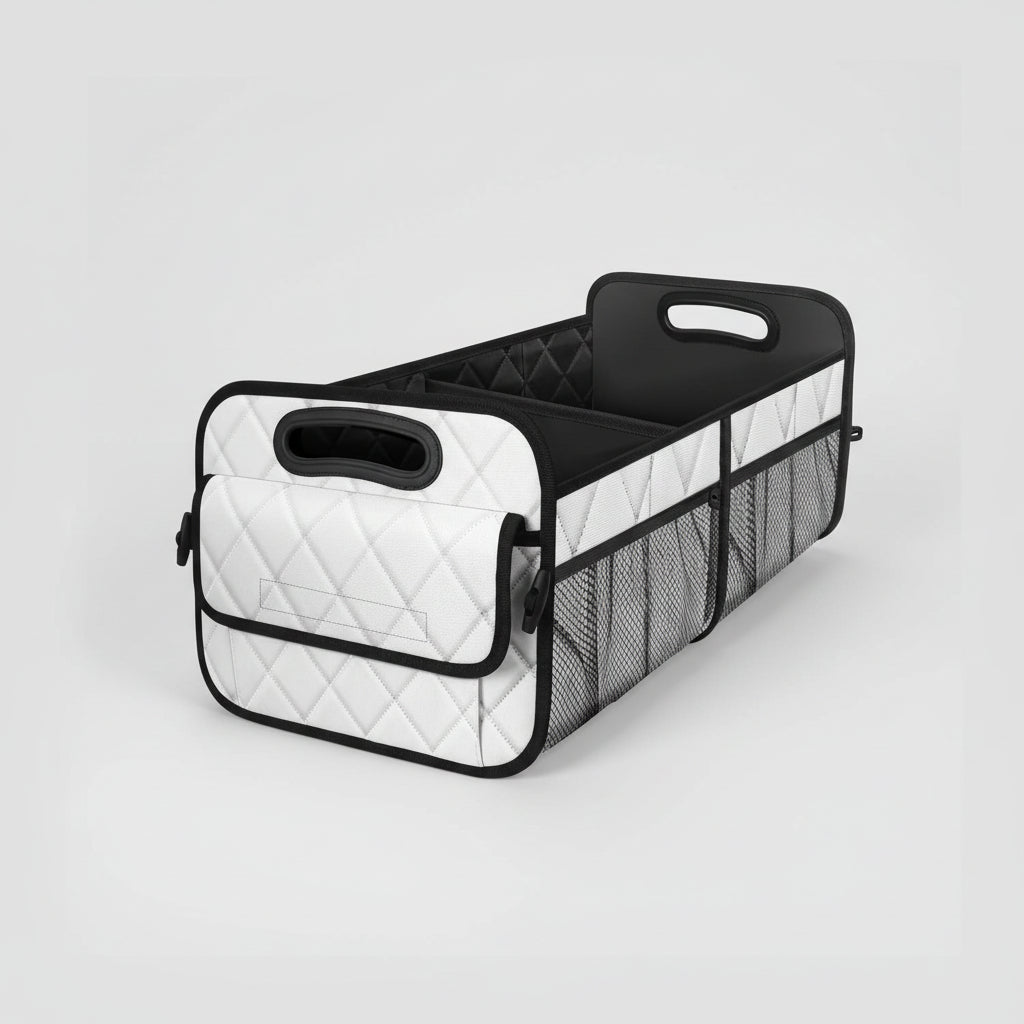 Car Trunk Organizer Foldable Waterproof Storage Box Large Capacity