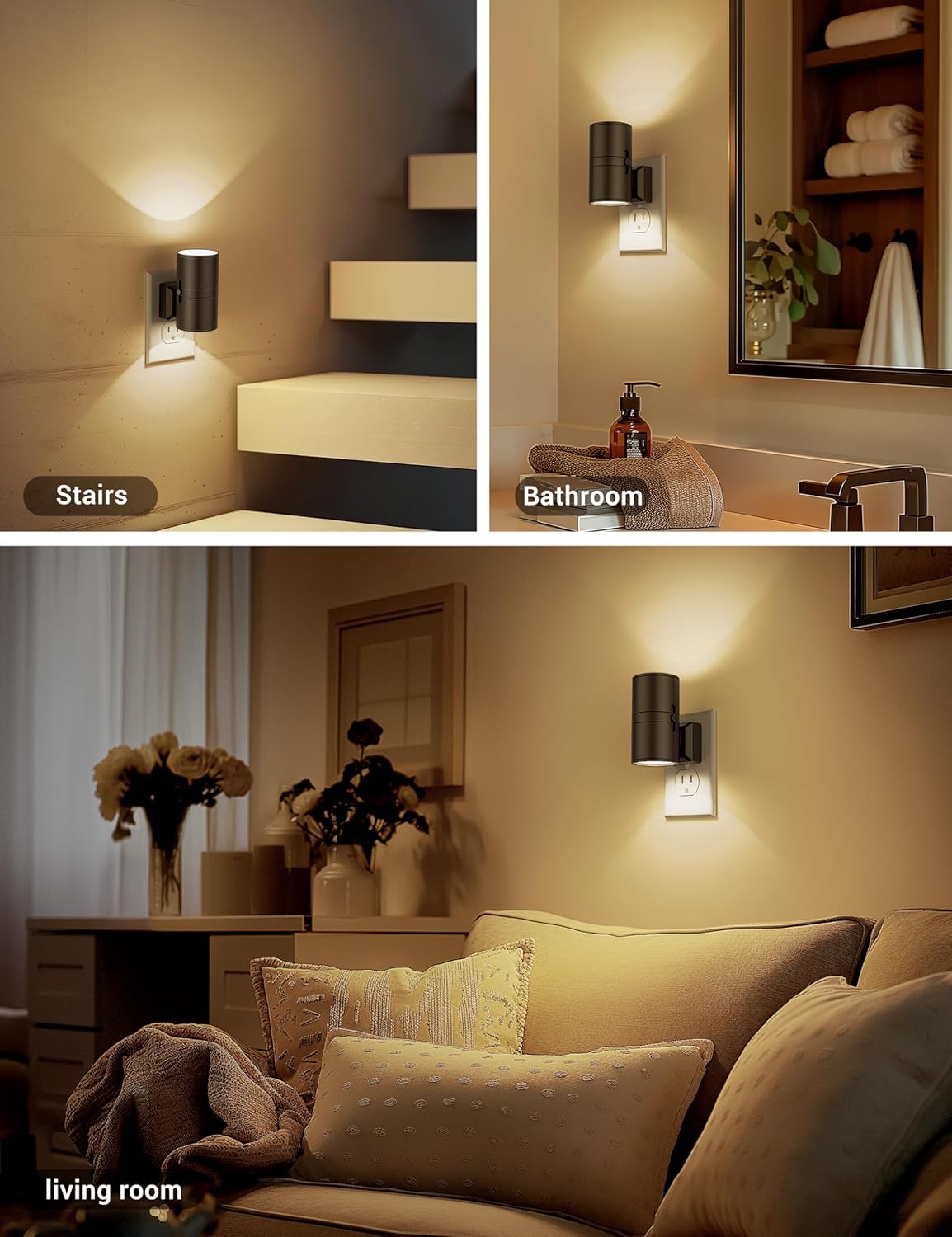 NightNova LED Night Light | Smart Dimmable Plug-in Lamp