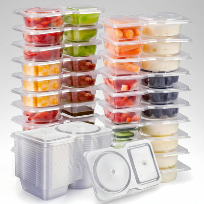 Food Storage Containers Lids Meal Prep Snacks