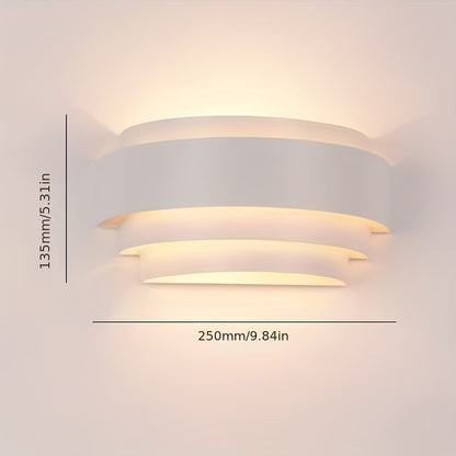 Modern Wall Sconce | Up & Down Metal Wall Light