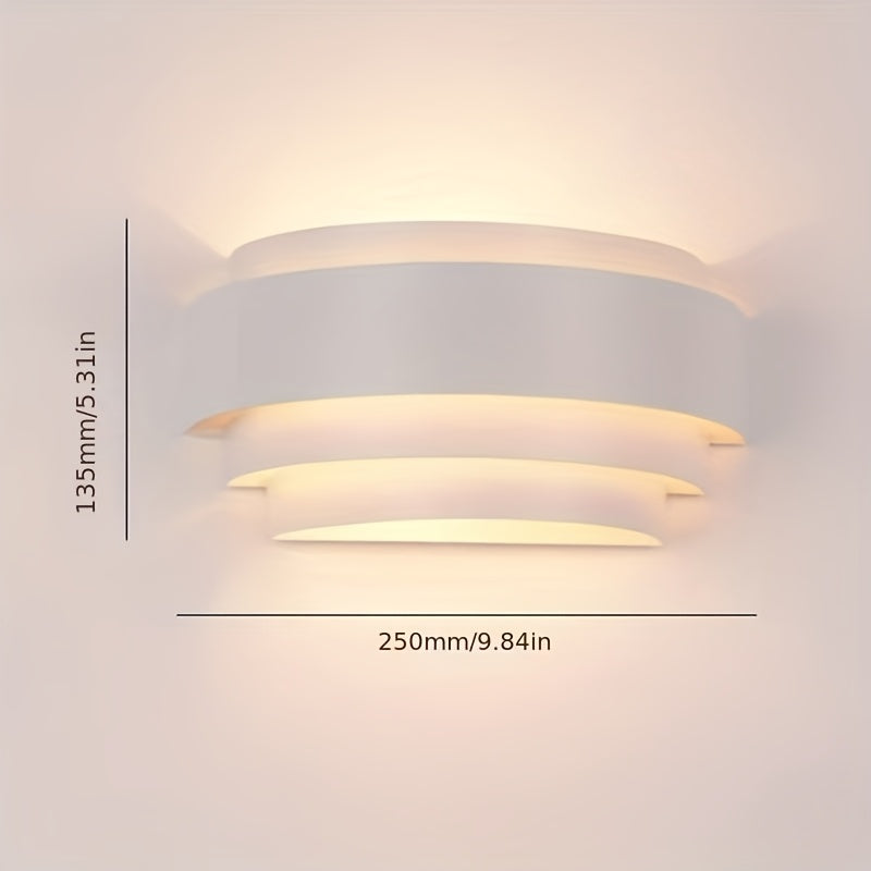 Modern Wall Sconce | Up & Down Metal Wall Light