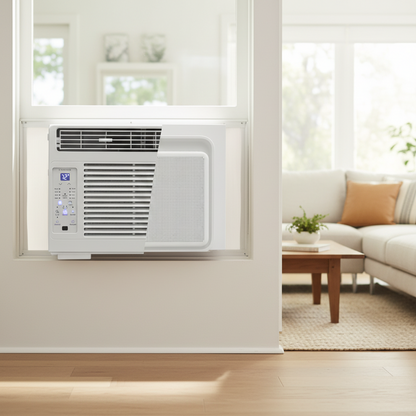 Window AC Unit Efficient Cooling Small Rooms