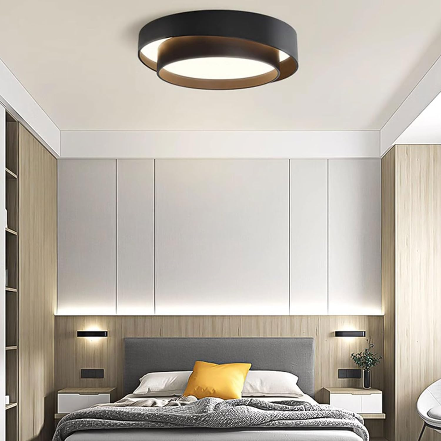 Nordic Round LED Ceiling Light | Modern Minimalist Design