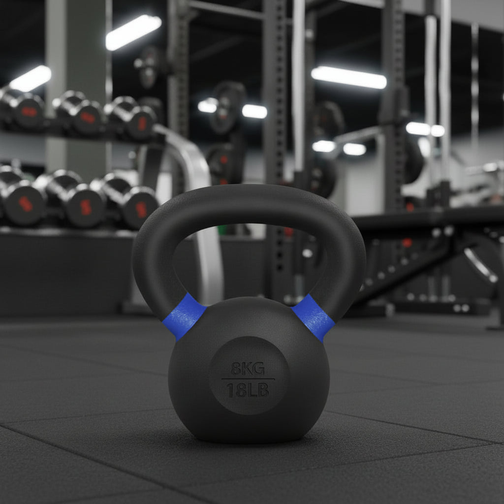 Kettlebell Weight Cast Iron Strength Training Exercise Equipment