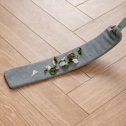 Mopa Retrátil Ferramenta de Limpeza de Fendas Escova de Microfibra Design Plano