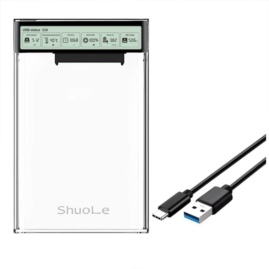 Dock esterno portatile per hard disk SSD USB con adattatore per trasferimento dati