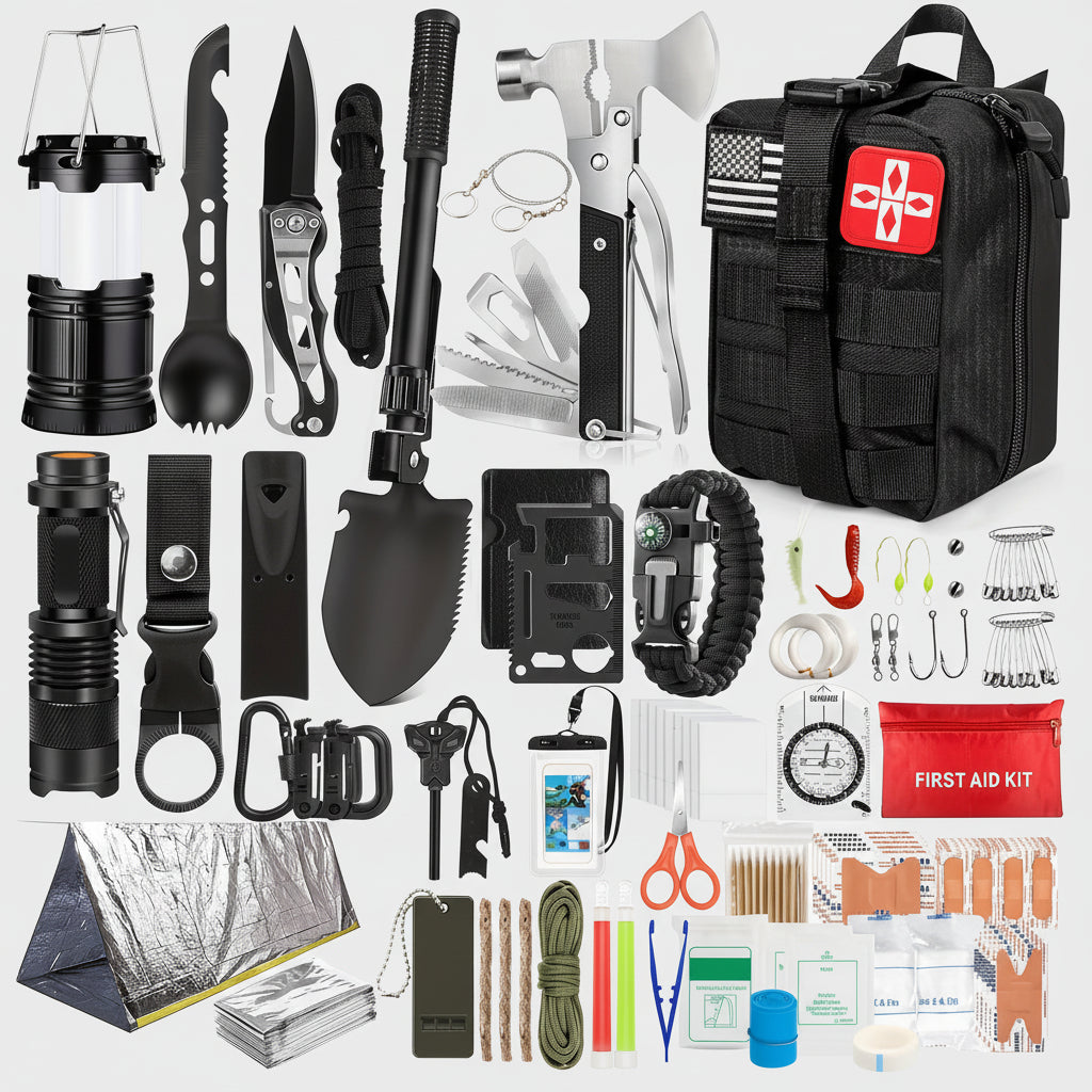Rucsac Supraviețuire Trusă Urgență Outdoor Prim Ajutor Echipament