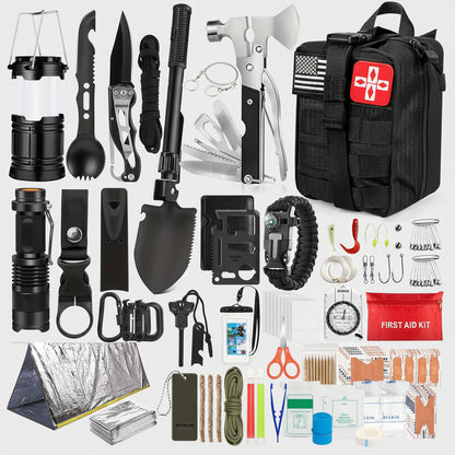 Rucsac Supraviețuire Trusă Urgență Outdoor Prim Ajutor Echipament
