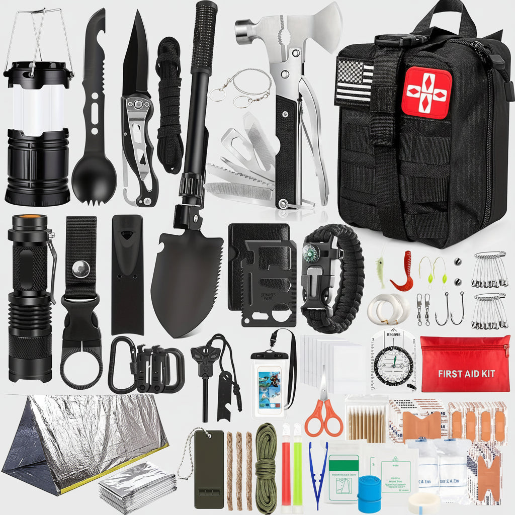 Rucsac Supraviețuire Trusă Urgență Outdoor Prim Ajutor Echipament