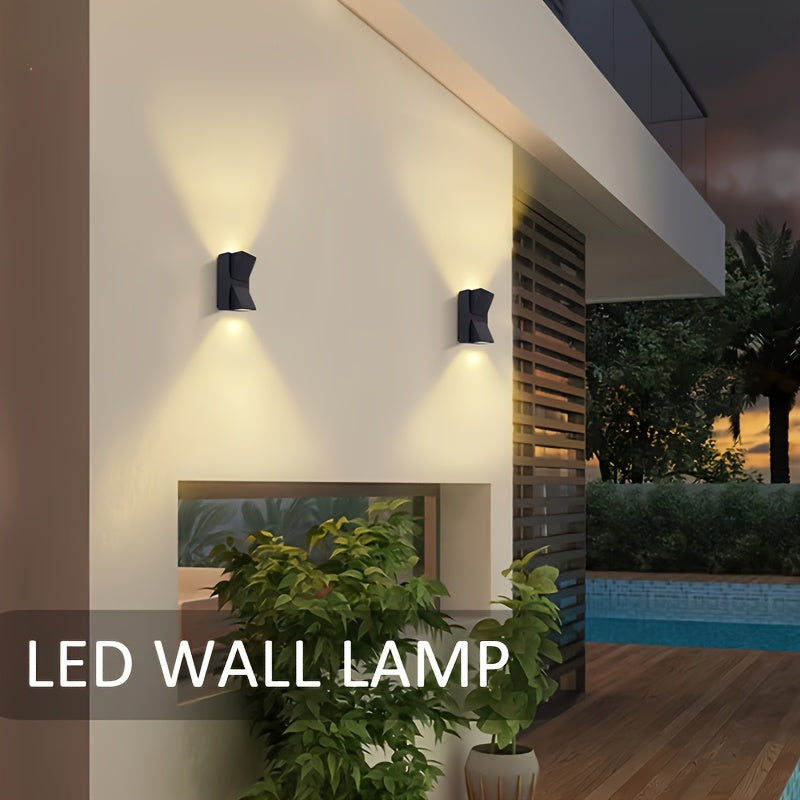 Lampada da parete esterna moderna a LED | Illuminazione decorativa impermeabile 3W / 6W