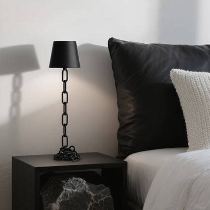 Lampă de masă cu lanț modern | Lumină LED tactilă reîncărcabilă