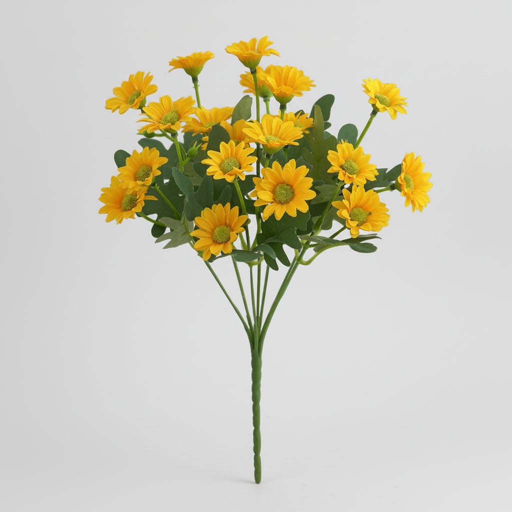 Ramo de margaritas artificiales para el Día de la Madre, centro de mesa decorativo