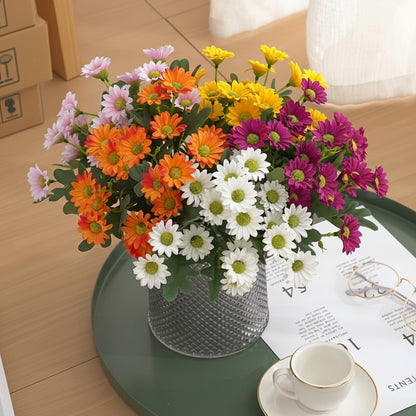 Ramo de margaritas artificiales para el Día de la Madre, centro de mesa decorativo