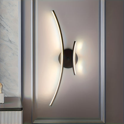 Lampada da parete LED moderna | Applique lineare per bagno, soggiorno e zona pranzo