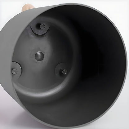 Ghiveci modern rotund cu picioare din lemn | Ghiveci decorativ pentru plante de interior și exterior