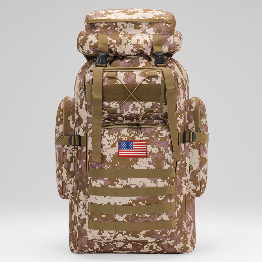 Rucksack Herren Grosses Volumen Outdoor Trekking Backpack