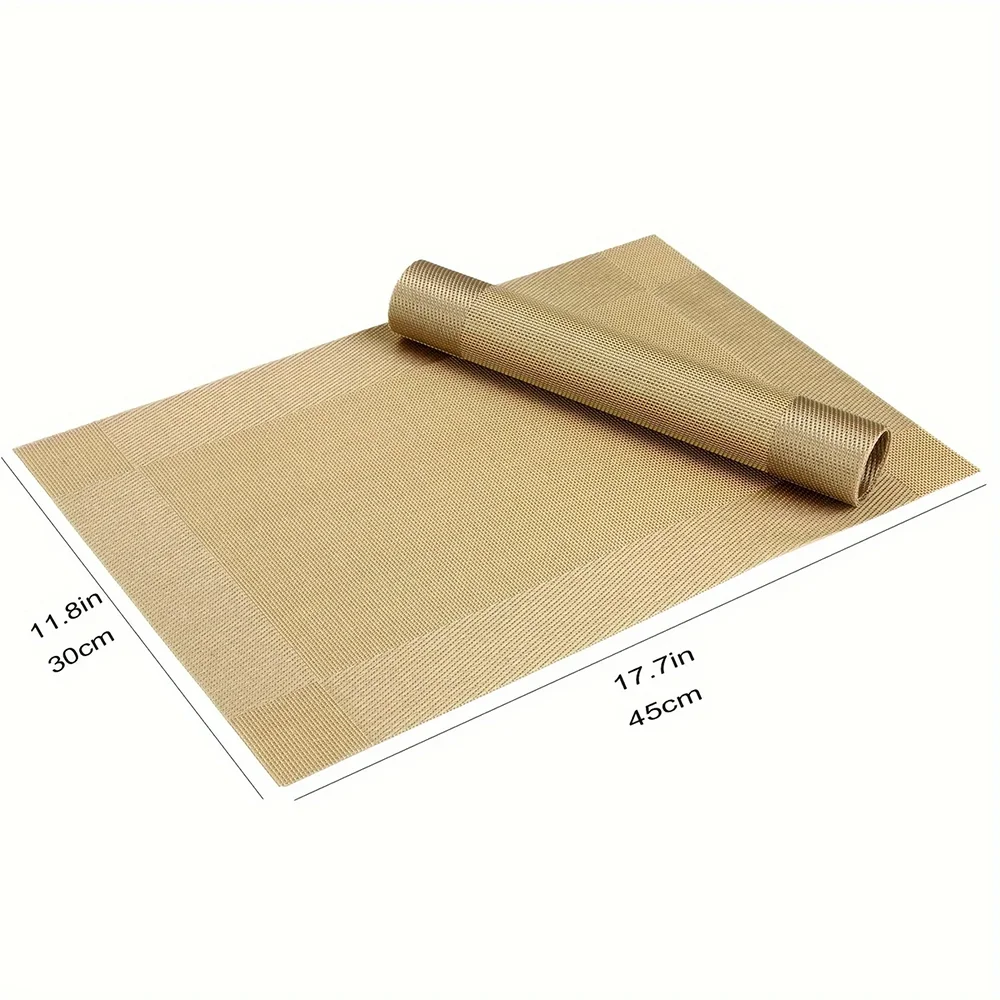 PlaciMat | Heat-Resistant PVC Placemats | Washable & Non-Slip Table Mats