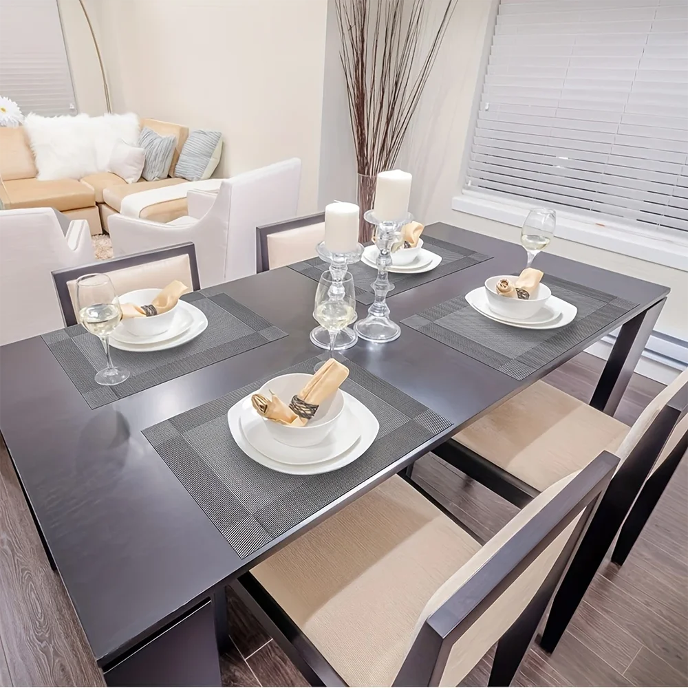 PlaciMat | Heat-Resistant PVC Placemats | Washable & Non-Slip Table Mats