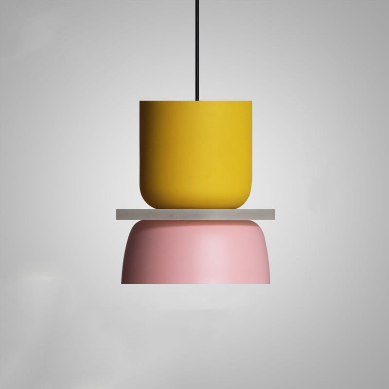 Nordic Colorful Macaron Pendant Light | Scandinavian Charm