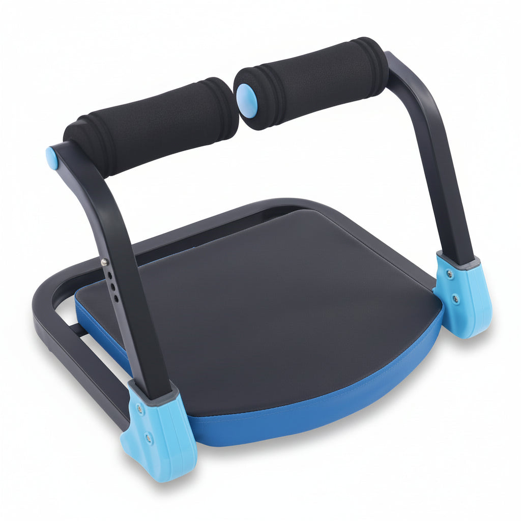 Ab Machine Adjustable Resistance Iron Ab Trainer Home Gym