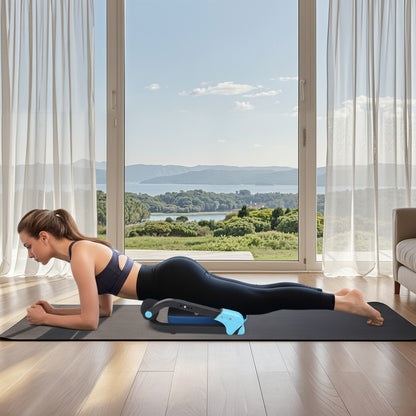 Ab Machine Adjustable Resistance Iron Ab Trainer Home Gym