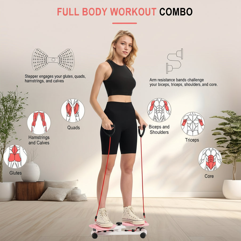 Tabla Ejercicio Giratoria Cintura Entrenamiento Núcleo Fitness Casa