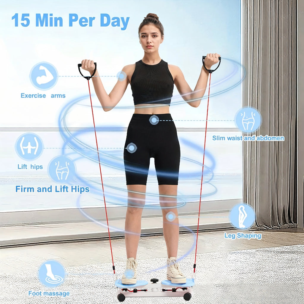 Tabla Ejercicio Giratoria Cintura Entrenamiento Núcleo Fitness Casa