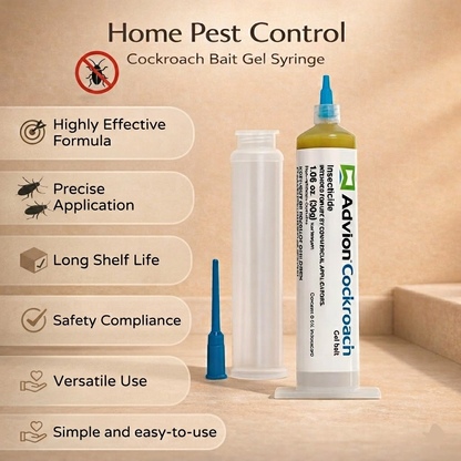 Cockroach Control Gel Syringe Indoor Pest Management