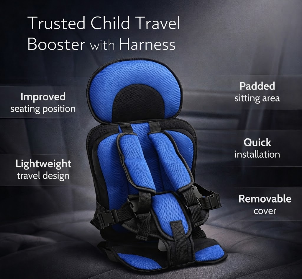 Asiento elevador para niño cojín de seguridad para viaje