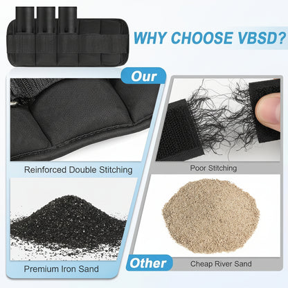 Set reglabil de greutăți pentru glezne pentru antrenamentul picioarelor și fitness