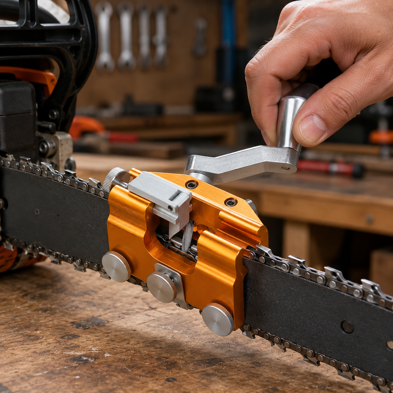 Accurate Chainsaw Sharpening Tool Chain Maintenance Device