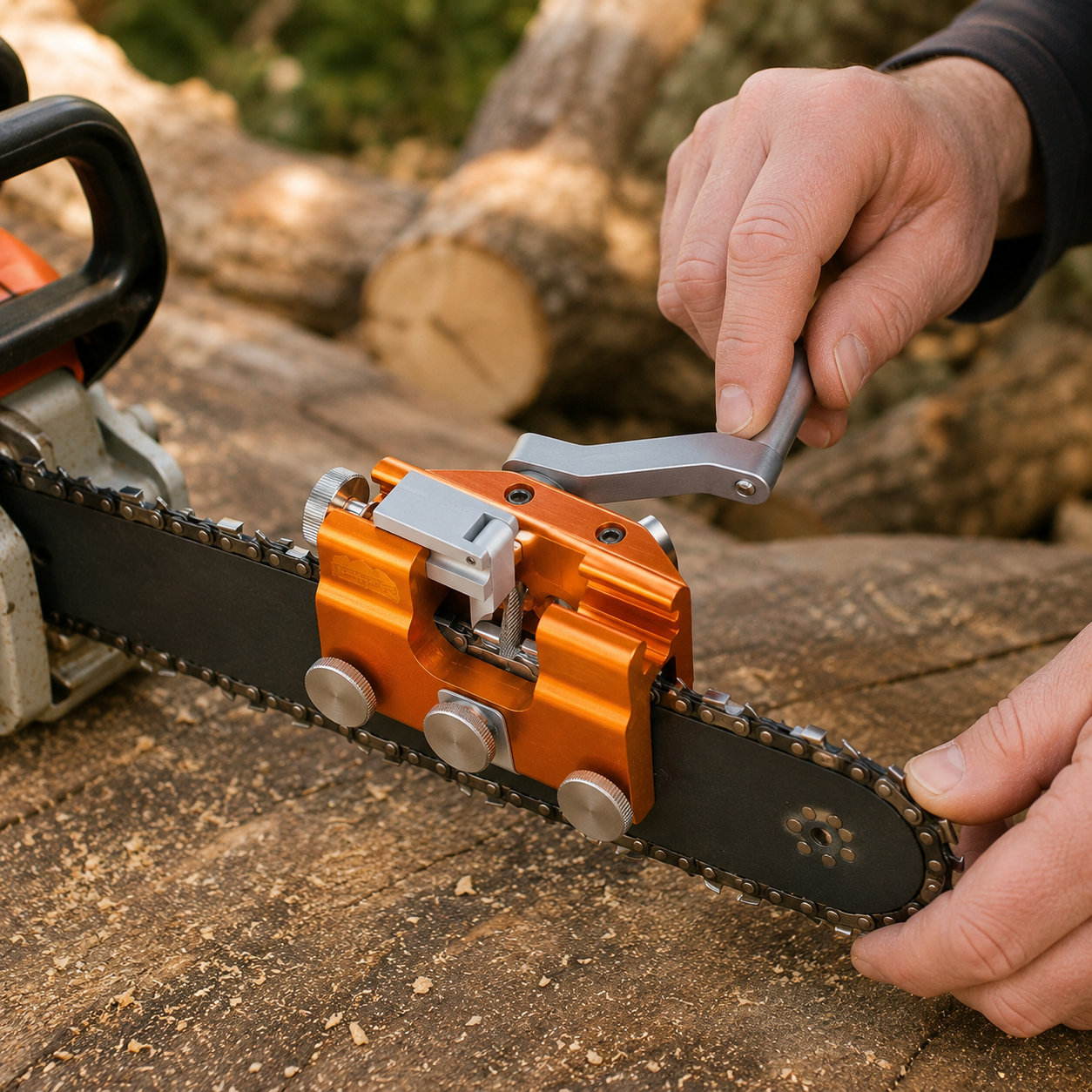 Accurate Chainsaw Sharpening Tool Chain Maintenance Device
