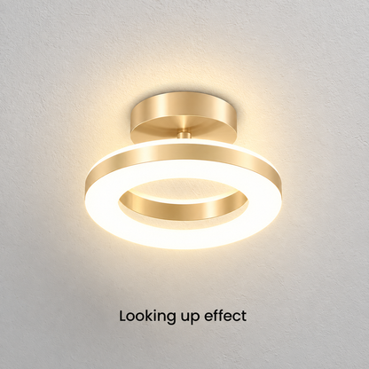 Acrylic Round LED Ceiling Light | Modern Hallway & Entrance Fixture