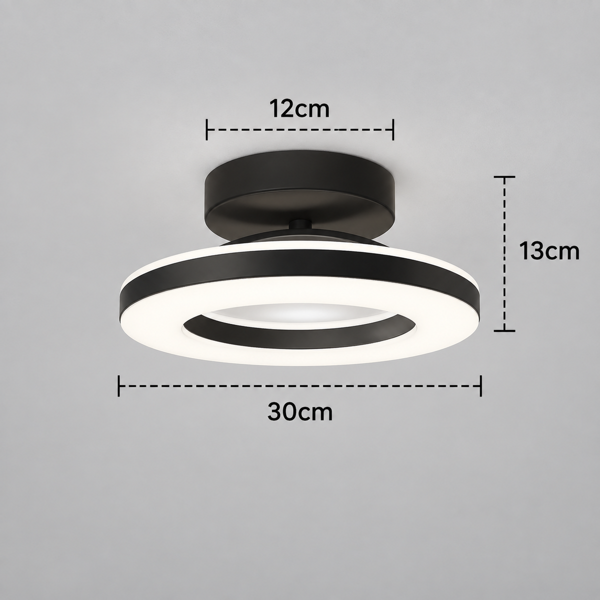 Acrylic Round LED Ceiling Light | Modern Hallway & Entrance Fixture
